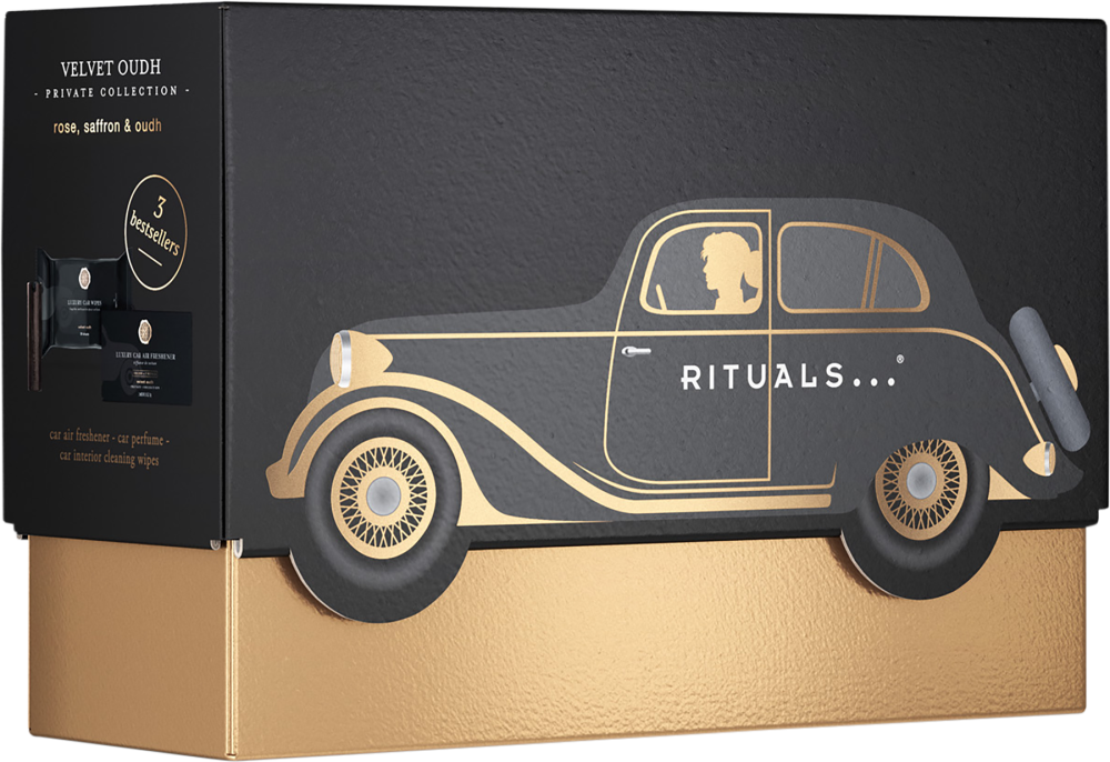 Rituals Car Giftset Private Collection Velvet Oudh Autoparfum