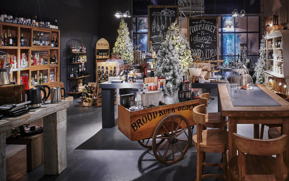 kerstpakketten showroom